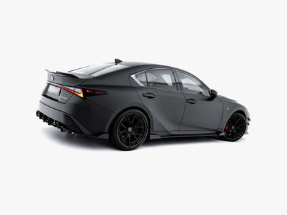 Maxton Design - Street PRO Side Skirt Diffusers + Flaps Lexus IS 500 Mk3 Facelift 2 (XE30)