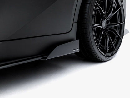 Maxton Design - Street PRO Side Skirt Diffusers + Flaps Lexus IS 500 Mk3 Facelift 2 (XE30)