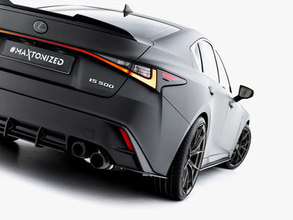 Maxton Design - Street PRO Rear Side Splitters Lexus IS 500 Mk3 Facelift 2 (XE30)