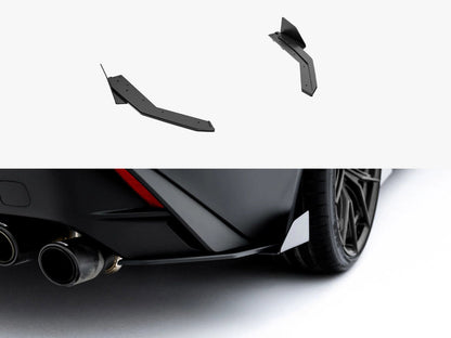 Maxton Design - Street PRO Rear Side Splitters + Flaps Lexus IS 500 Mk3 Facelift 2 (XE30)