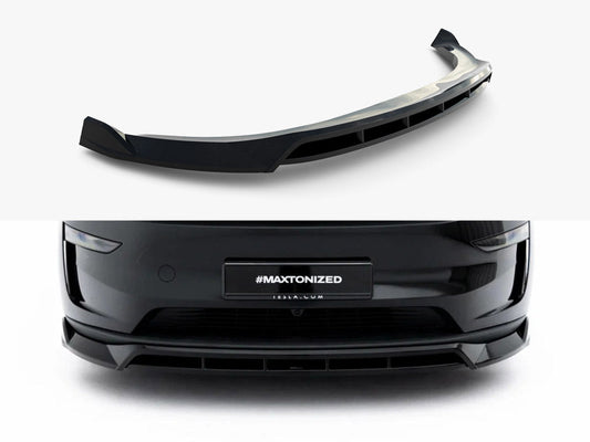 Maxton Design - Front Splitter Tesla Model Y Premium Mk1 Facelift