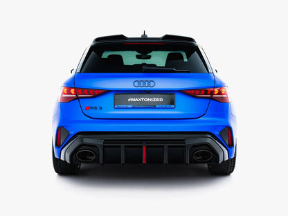 Maxton Design - Rear Valance Audi RS3 8Y Sportback 8Y Facelift (Version with original reflector)
