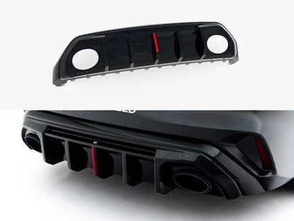 Maxton Design - Rear Valance Audi RS3 Sedan 8Y Facelift (Version with original reflector)