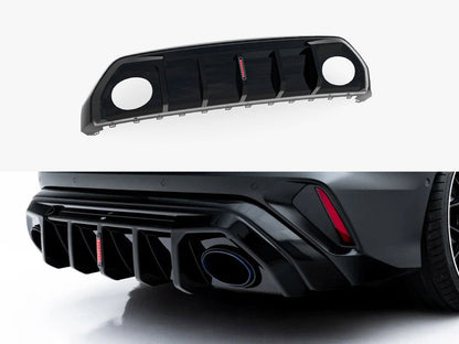 Maxton Design - Rear Valance Audi RS3 Sedan 8Y Facelift (Version with LED light)