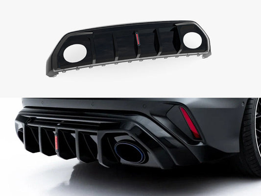 Maxton Design - Rear Valance Audi RS3 Sedan 8Y Facelift (Version with LED light)