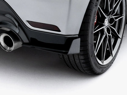 Maxton Design -Street PRO Rear Side Splitters + Flaps Toyota GR Yaris Mk4 Facelift