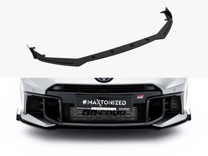 Maxton Design - Street PRO Front Splitter + Flaps Toyota GR Yaris Mk4 Facelift