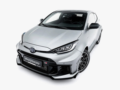 Maxton Design - Street PRO Front Splitter + Flaps Toyota GR Yaris Mk4 Facelift