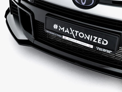 Maxton Design - Street PRO Front Splitter + Flaps Toyota GR Yaris Mk4 Facelift