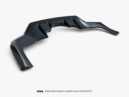 Maxton Design - Rear Splitter (Vertical Bars) V.2 Mercedes-Benz GLE Coupe AMG-Line C167 / C167 Facelift