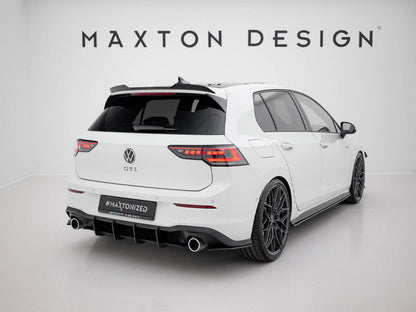 Maxton Design - Street PRO Rear Diffuser V.1 VW Golf 8 GTI