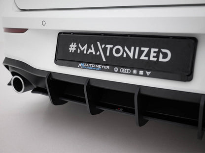 Maxton Design - Street PRO Rear Diffuser V.1 VW Golf 8 GTI