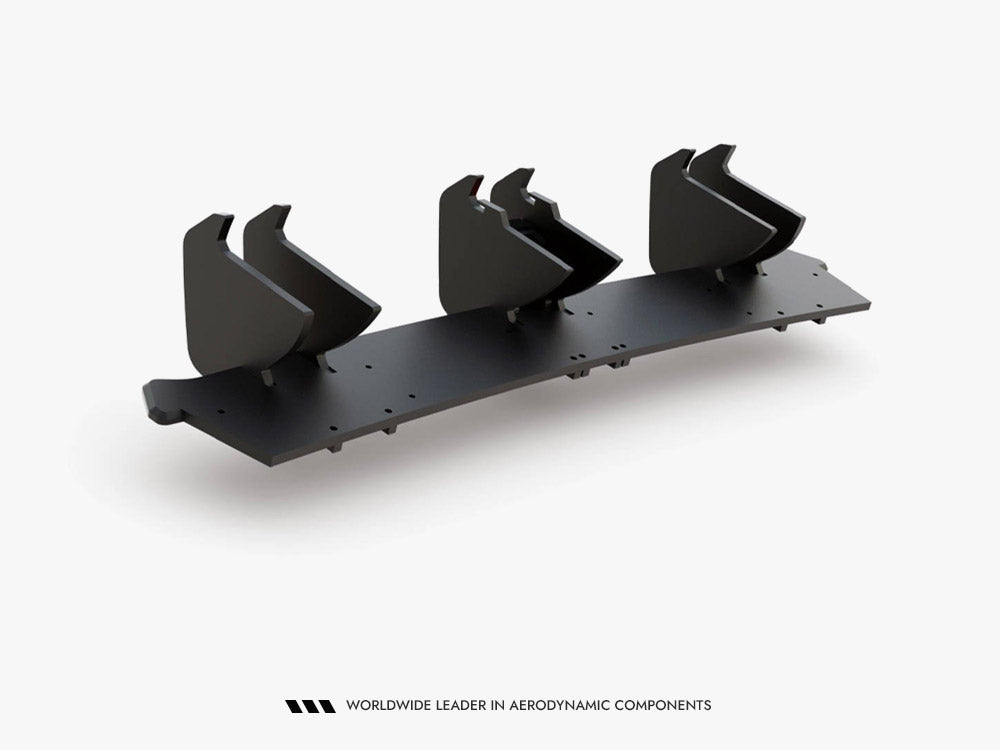 Maxton Design - Street PRO Rear Diffuser V.2 VW Golf 8 GTI