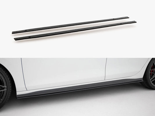 Maxton Design - Street Pro Side Skirts Diffusers Volkswagen Golf GTI / GTE / GTI Clubsport / R-Line Mk8