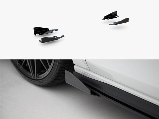 Maxton Design - SIDE FLAPS VOLKSWAGEN GOLF GTI / GTE / GTI CLUBSPORT / R-LINE MK8