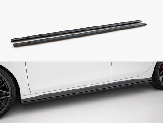 Maxton Design - Side Skirts Diffusers V.1 Volkswagen Golf GTI / GTE / GTI Clubsport / GTD / R-Line Mk8