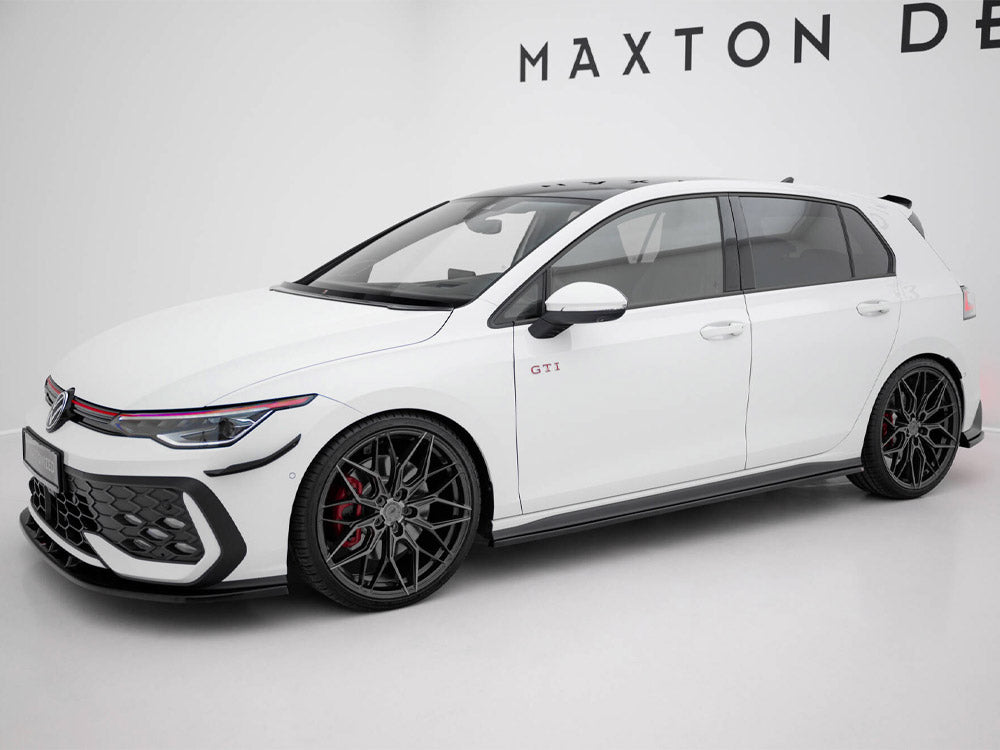 Maxton Design - Side Skirts Diffusers V.1 Volkswagen Golf GTI / GTE / GTI Clubsport / GTD / R-Line Mk8