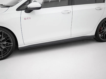 Maxton Design - Side Skirts Diffusers V.1 Volkswagen Golf GTI / GTE / GTI Clubsport / GTD / R-Line Mk8