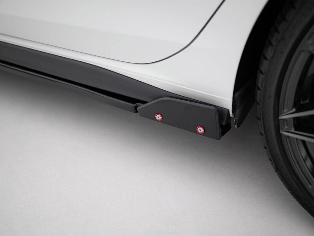 Maxton Design - SIDE SKIRTS DIFFUSERS V.2 + FLAPS VOLKSWAGEN GOLF GTI / GTE / GTI CLUBSPORT / R-LINE MK8