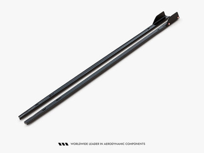 Maxton Design - SIDE SKIRTS DIFFUSERS V.2 + FLAPS VOLKSWAGEN GOLF GTI / GTE / GTI CLUBSPORT / R-LINE MK8