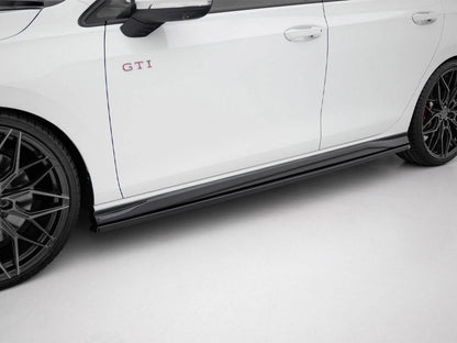Maxton Design - Side Skirts Diffusers V.4 Volkswagen Golf GTI / GTE / GTI Clubsport / R-Line Mk8