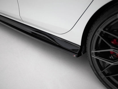 Maxton Design - Side Skirts Diffusers V.4 Volkswagen Golf GTI / GTE / GTI Clubsport / R-Line Mk8
