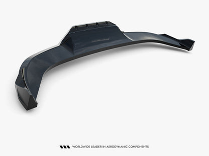 Maxton Design - Rear Splitter (Vertical Bars) V.3 Cupra Terramar Mk1 (Version with towbar)