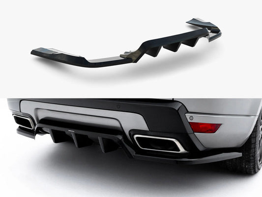 Maxton Design - Rear Splitter (Vertical Bars) Land Rover Range Rover Mk2 Facelift