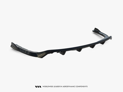 Maxton Design - Rear Splitter (Vertical Bars) BMW 3 Sportline Sedan / Touring F30 / F31