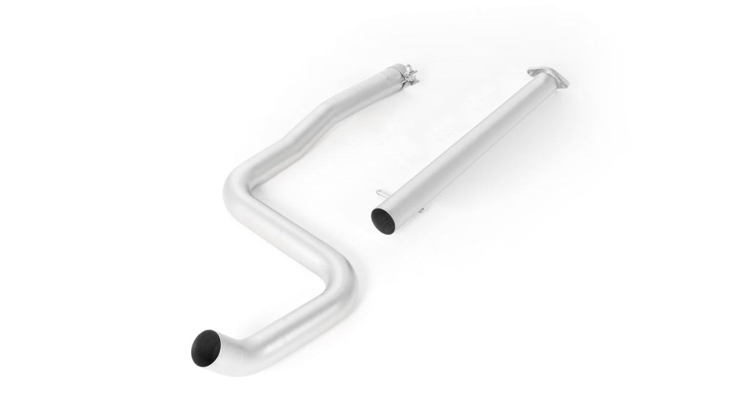 Remus Non-Resonated Cat-Back Exhaust System for Ford Fiesta ST200 Mk7 1.6 EcoBoost 2016+ (Non-GPF) - Stainless Steel, EEC Approved