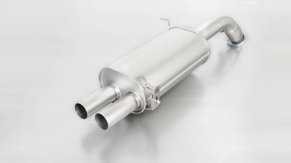 Remus Non-Resonated Cat-Back Exhaust System for Ford Fiesta ST200 Mk7 1.6 EcoBoost 2016+ (Non-GPF) - Stainless Steel, EEC Approved