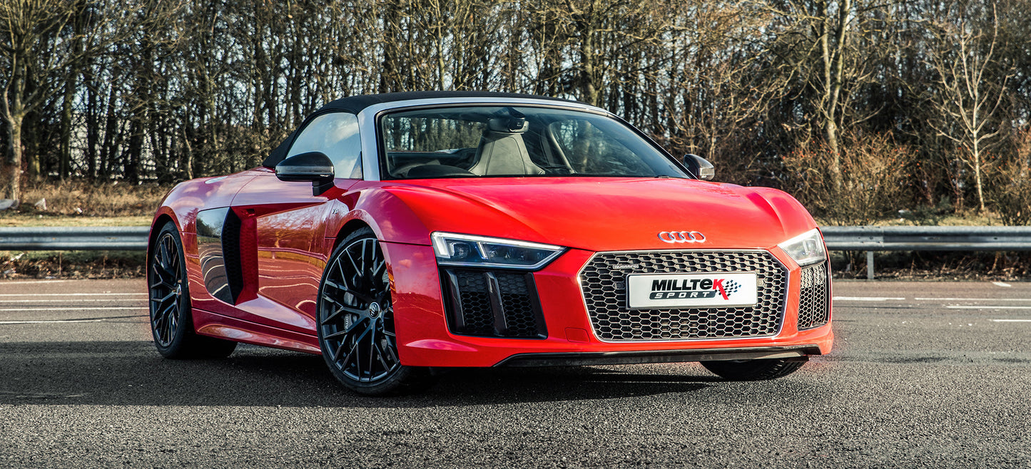 Milltek Sport - Cat Back Exhaust - Audi R8 V10 Couple & Spyder MK2