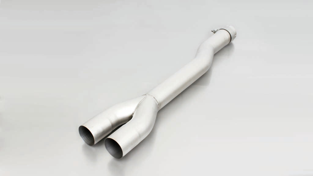 Remus Non-Resonated Cat-Back Exhaust System for Ford Mustang 2.3 EcoBoost (S550) 2015-2017 - Stainless Steel, EEC Approved, for Vehicles Without GPF - 98mm Carbon/Black Chrome Tip Options