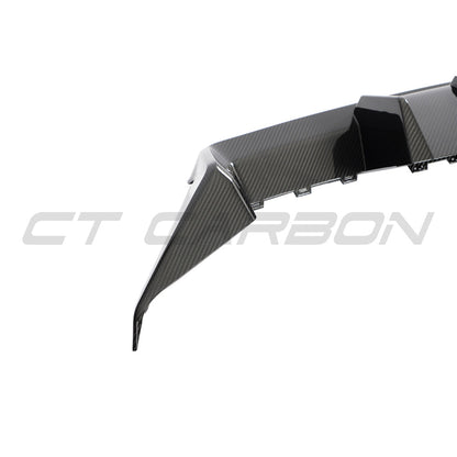 BMW M2 G87 2023+ Dry Carbon Body Kit V2 by CT Design – Full Pre-Preg Carbon Fibre/Fiber Aero Package, 5-Piece Set: Front Lip Splitter, Side Skirts, Rear Diffuser, Corner Spats, Boot/Trunk Spoiler