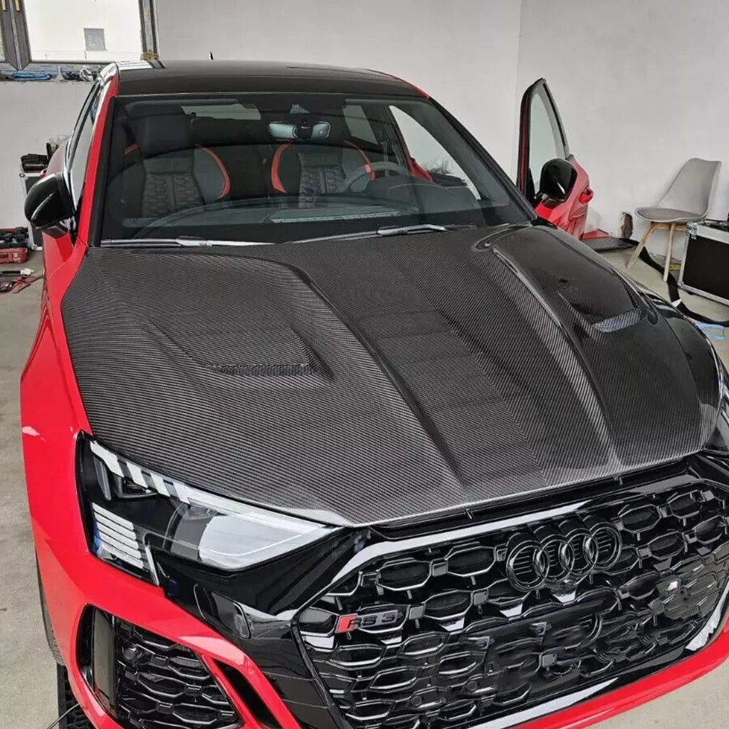 Audi S3/RS3 8Y Carbon Fiber Bonnet Hood