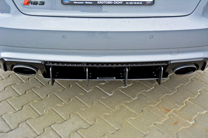 Maxton Design - REAR DIFFUSER AUDI RS3 8VA SPORTBACK PRE-FACELIFT (2015-2016)