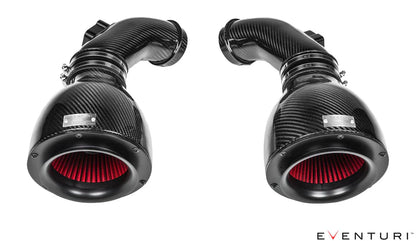 Eventuri BMW M6 Carbon Fibre Cold Air Intake System F06 F12 F13 (S63) 2012-2018 - Performance Induction Kit with Carbon Scoops - Gran Coupe, Convertible, Coupe - EVE-F1XM6-INT
