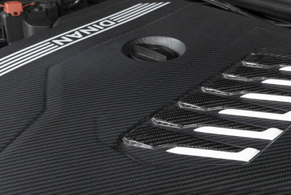 Dinan Matte Carbon Fibre Engine Cover - B58D