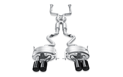 Akrapovic Evolution Line Titanium Cat-Back (Catback) Exhaust for BMW M3 E92/E93 S65 V8 2007-2013 | Resonated X-Pipe, 100-Cell Sports Cats | Lightweight Performance System | Optional Carbon Fibre Quad Tips