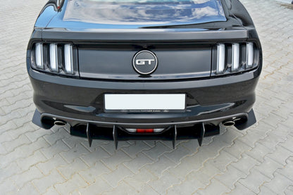 Maxton Design - FORD MUSTANG MK6 GT - REAR DIFFUSER (2014-17)