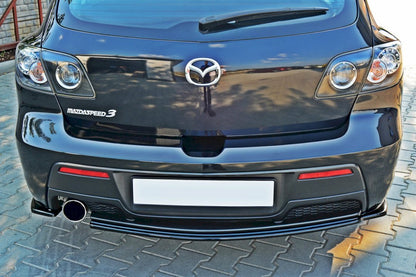 Maxton Design - REAR SIDE SPLITTERS MAZDA 3 MPS MK1 (PREFACE)