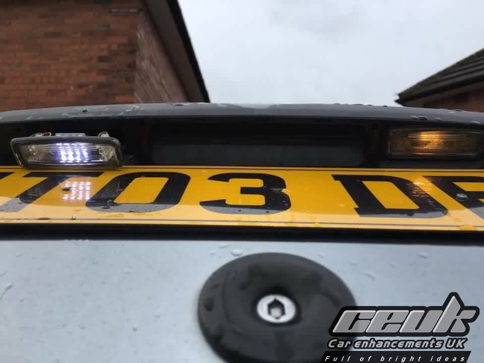 BriteVue 239 Festoon Number Plate LED Bulb Upgrade – 6000K White (Pair) (C5W)