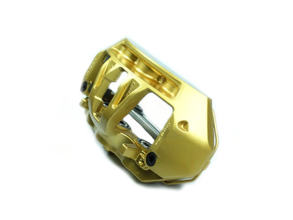 BMW M3/M4/M2 Carbon Ceramic Brakes Big Brake Kit CCB Conversion - Genuine M Performance SA 2NK Retrofit - F80 F82 F83 F87 M2 Competition - Front & Rear Rotors/Discs Calipers Pads - OEM Gold - PN 34112358378