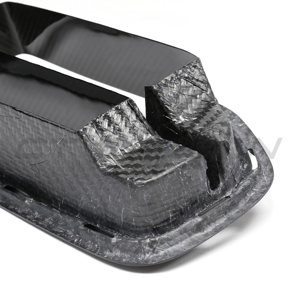 BMW M2 G87 2023+ Carbon Fibre (Carbon Fiber) Kidney Grille/Grill – CT Carbon Dry Pre-Preg Front Radiator/Nose Grill Direct Replacement Set