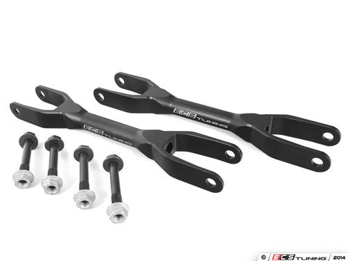 ECS Tuning Alloy Aluminium Rear Trailing Arms / Control Arms Set - BMW E90 E92 E93 E82 E88 E84 (1 Series, 3 Series, X1) Lightweight 6061-T6 Rear Suspension Links, Anodised Performance Upgrade