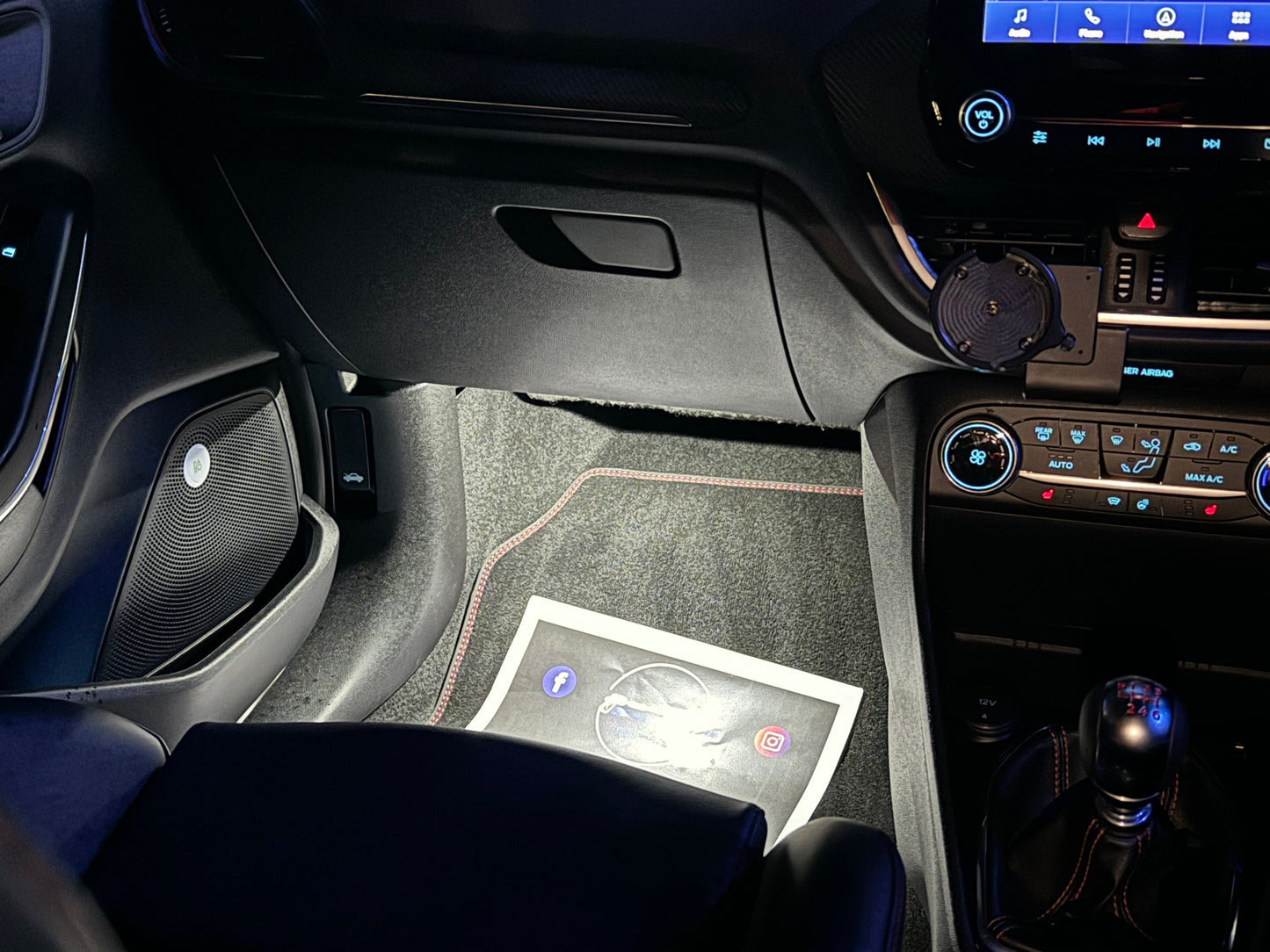 MK8 / MK8.5 Ford Fiesta - Ultra Bright OEM Style Footwell Light Unit Upgrade