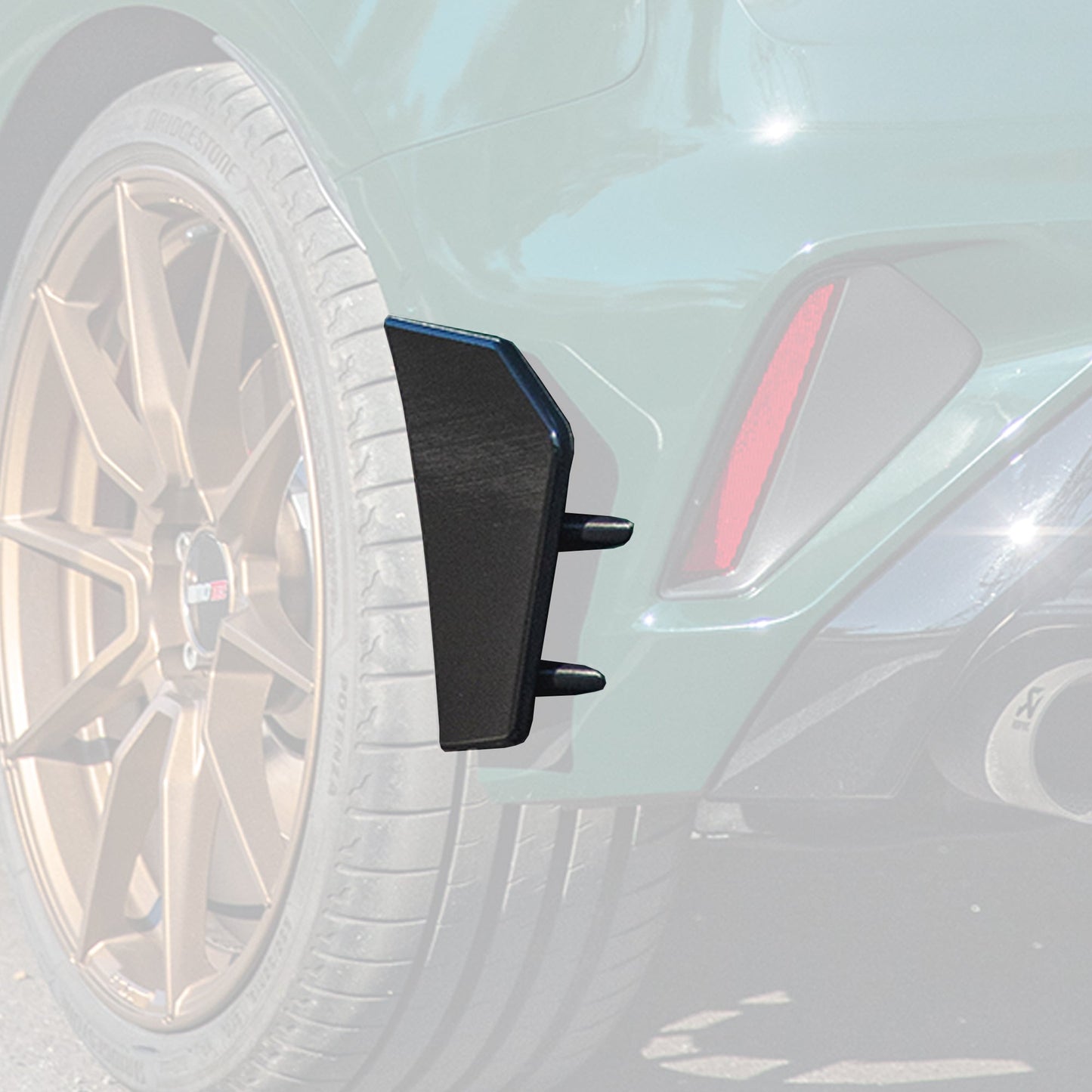 Audi A3/S3/RS3 8Y Rear Bumper Aero blades Diffuser