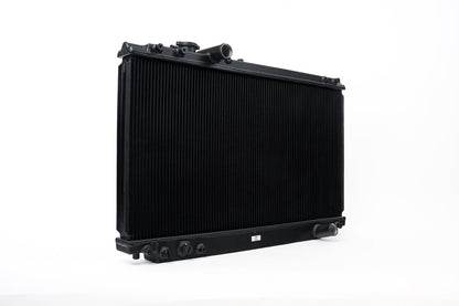 CSF 93-98 Toyota A80 Supra (NA/TT) High-Performance All-Aluminum Radiator - Black