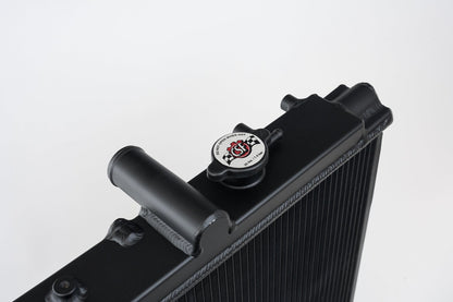 CSF 93-98 Toyota A80 Supra (NA/TT) High-Performance All-Aluminum Radiator - Black