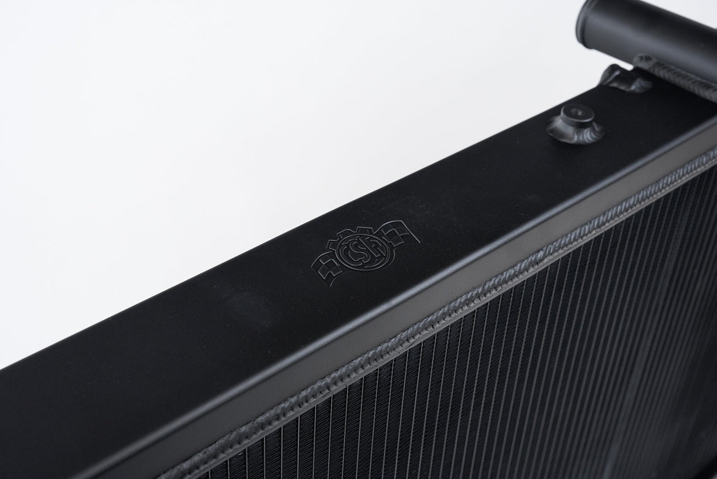 CSF 93-98 Toyota A80 Supra (NA/TT) High-Performance All-Aluminum Radiator - Black
